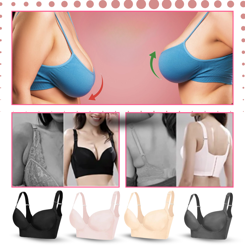 Soutien-gorge Push-Up à grandes ailes intégrées
- Ozerty