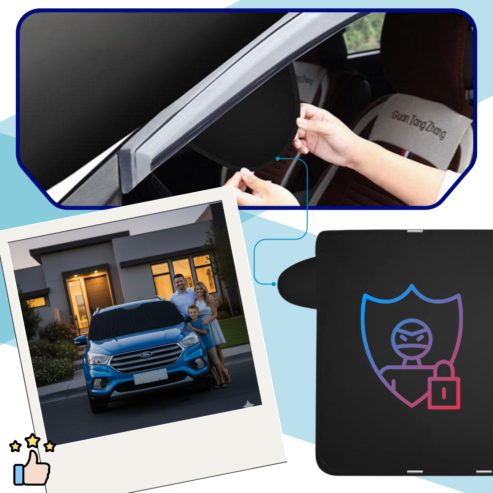 Housse magnétique pour pare-brise - Ozerty