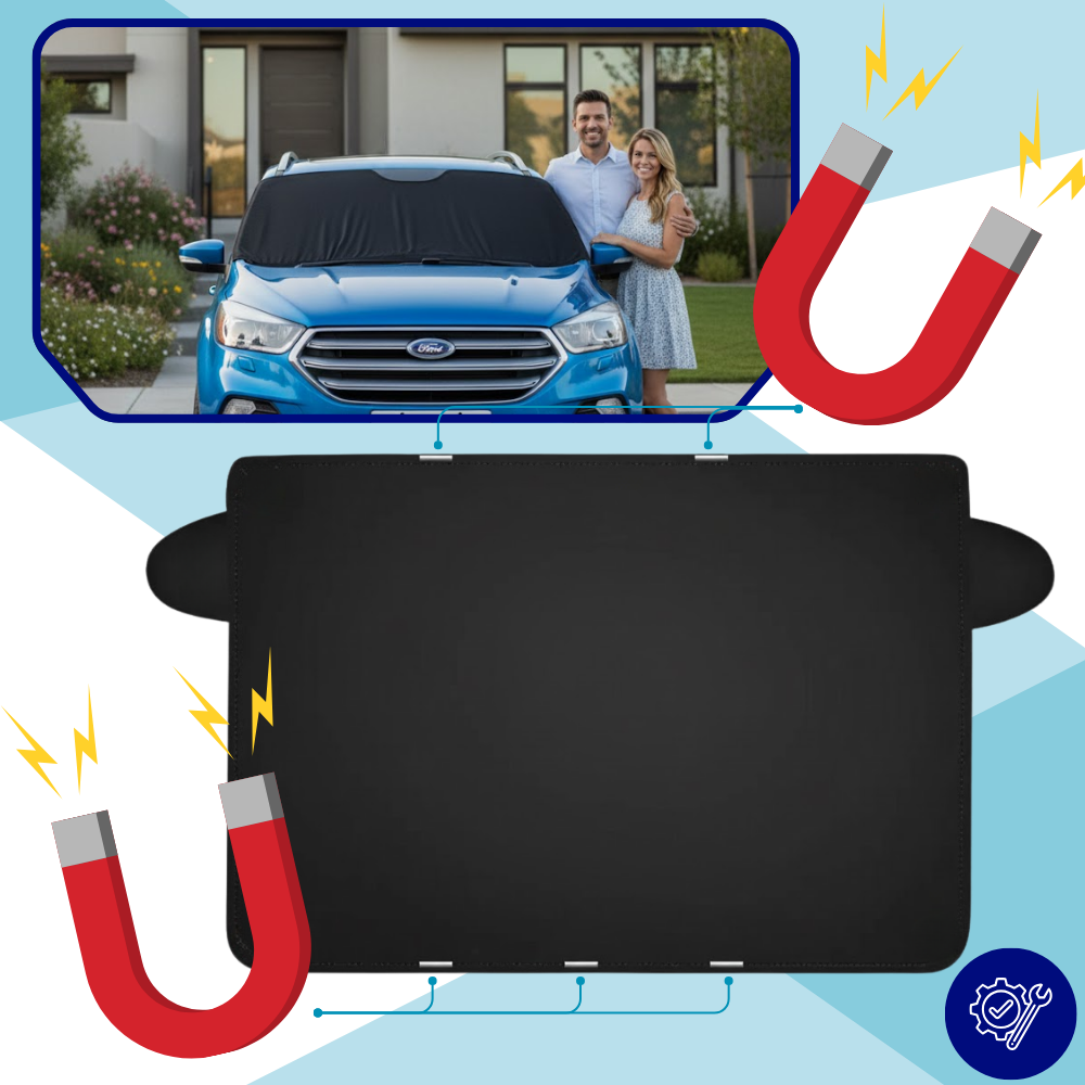 Housse magnétique pour pare-brise - Ozerty