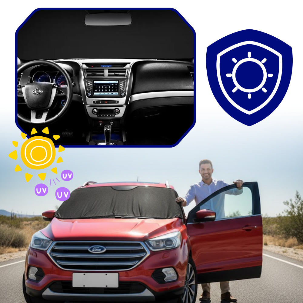 Housse magnétique pour pare-brise - Ozerty