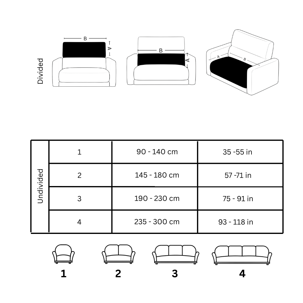 Housse de canapé en velours côtelé infroissable - Ozerty