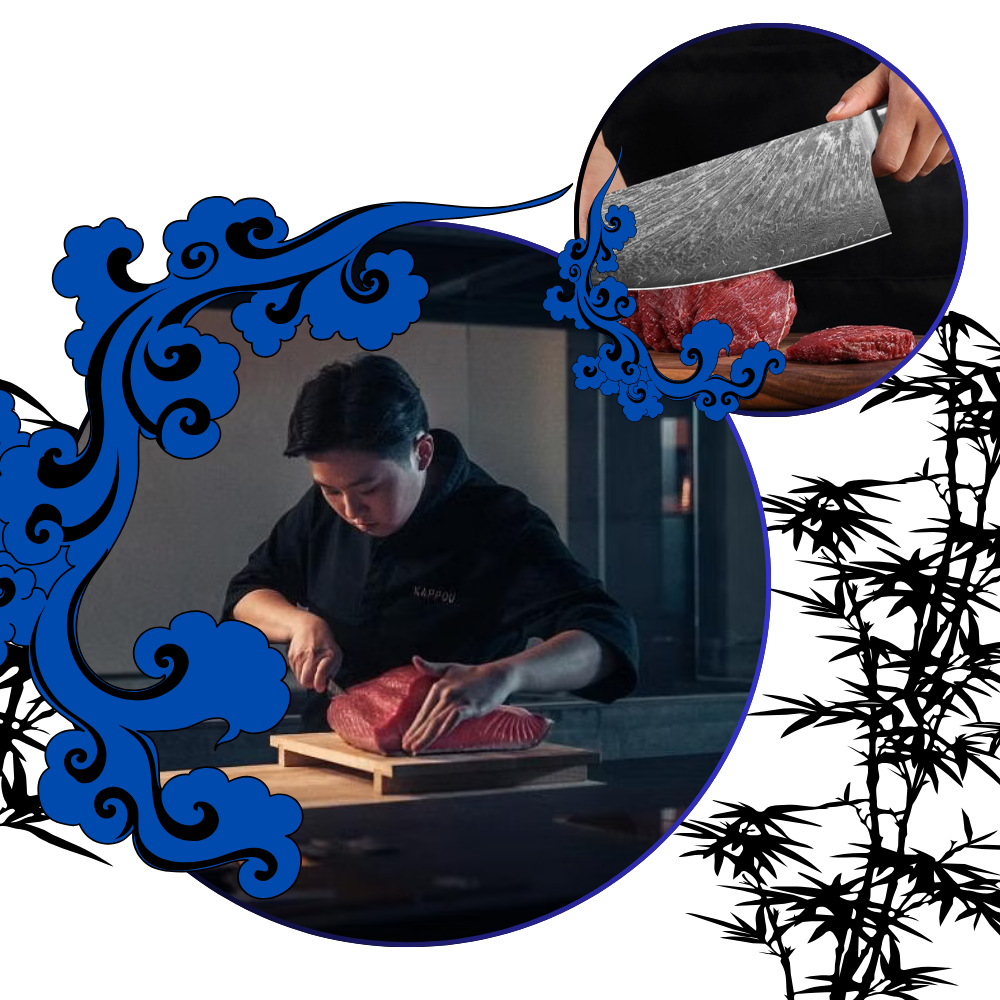 Couteaux japonais de la série Yellow Sea
- Ozerty