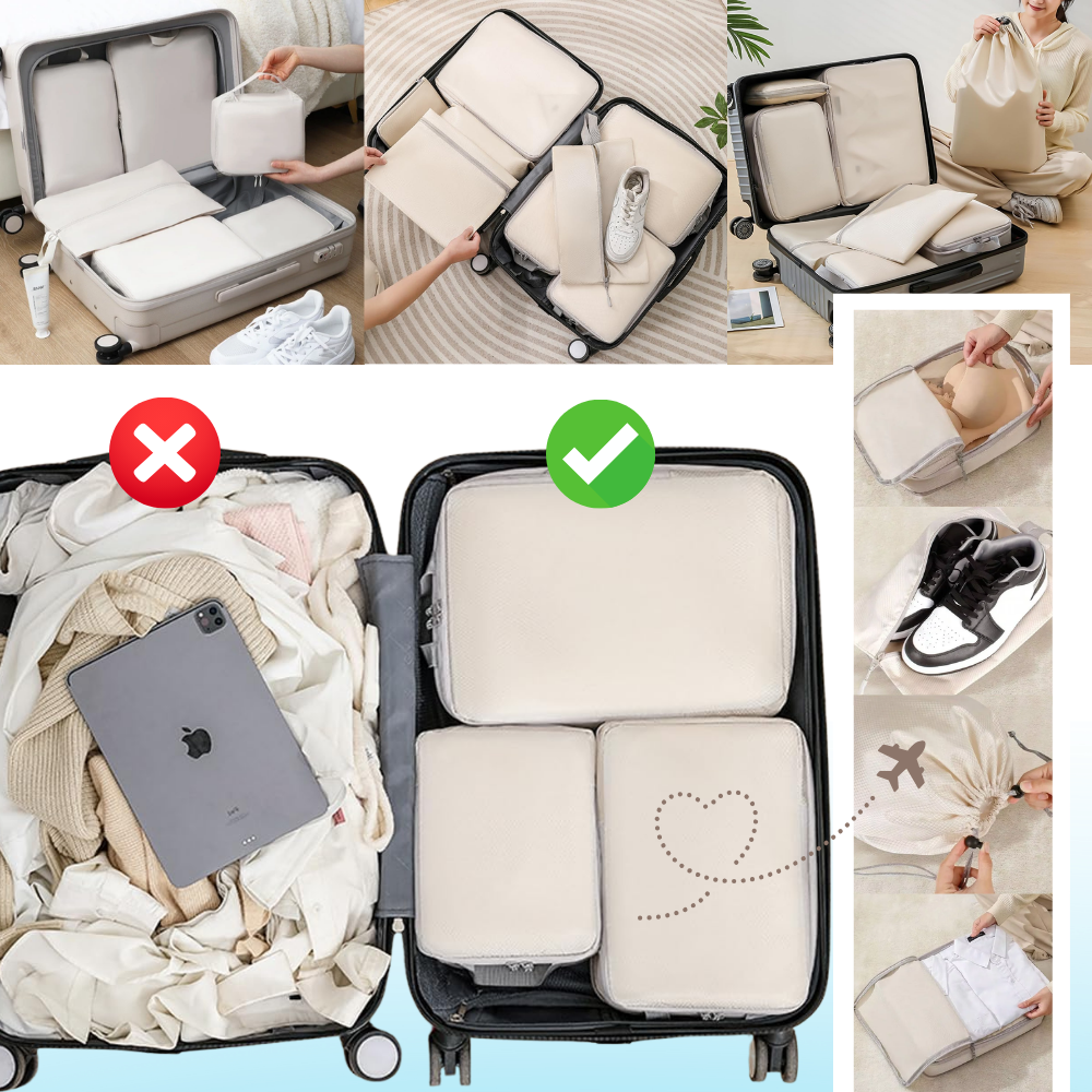 Sac de compression organisateur de bagages - Ozerty