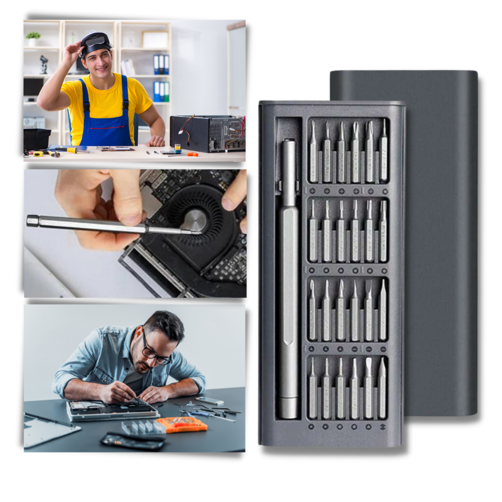 Jeu de tournevis de précision 24 en 1
 - Ozerty