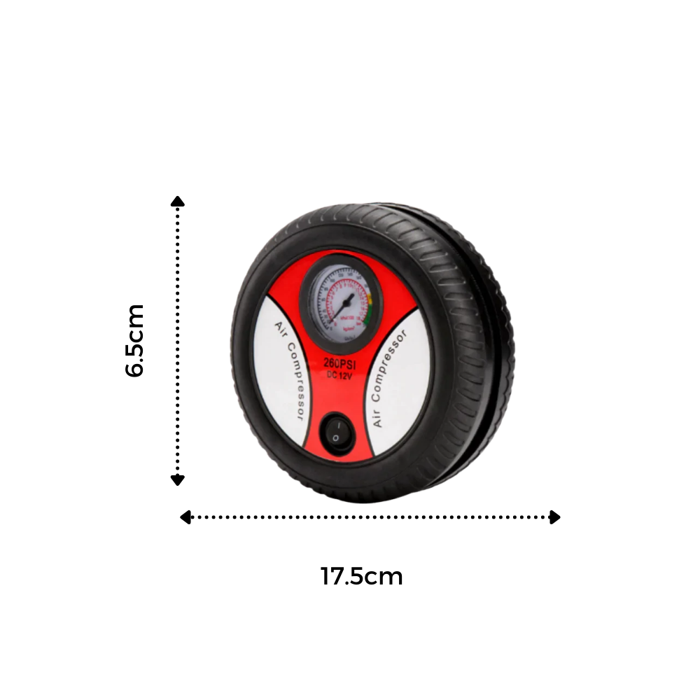 Compresseur d'air portable pour pneus de voiture - Ozerty