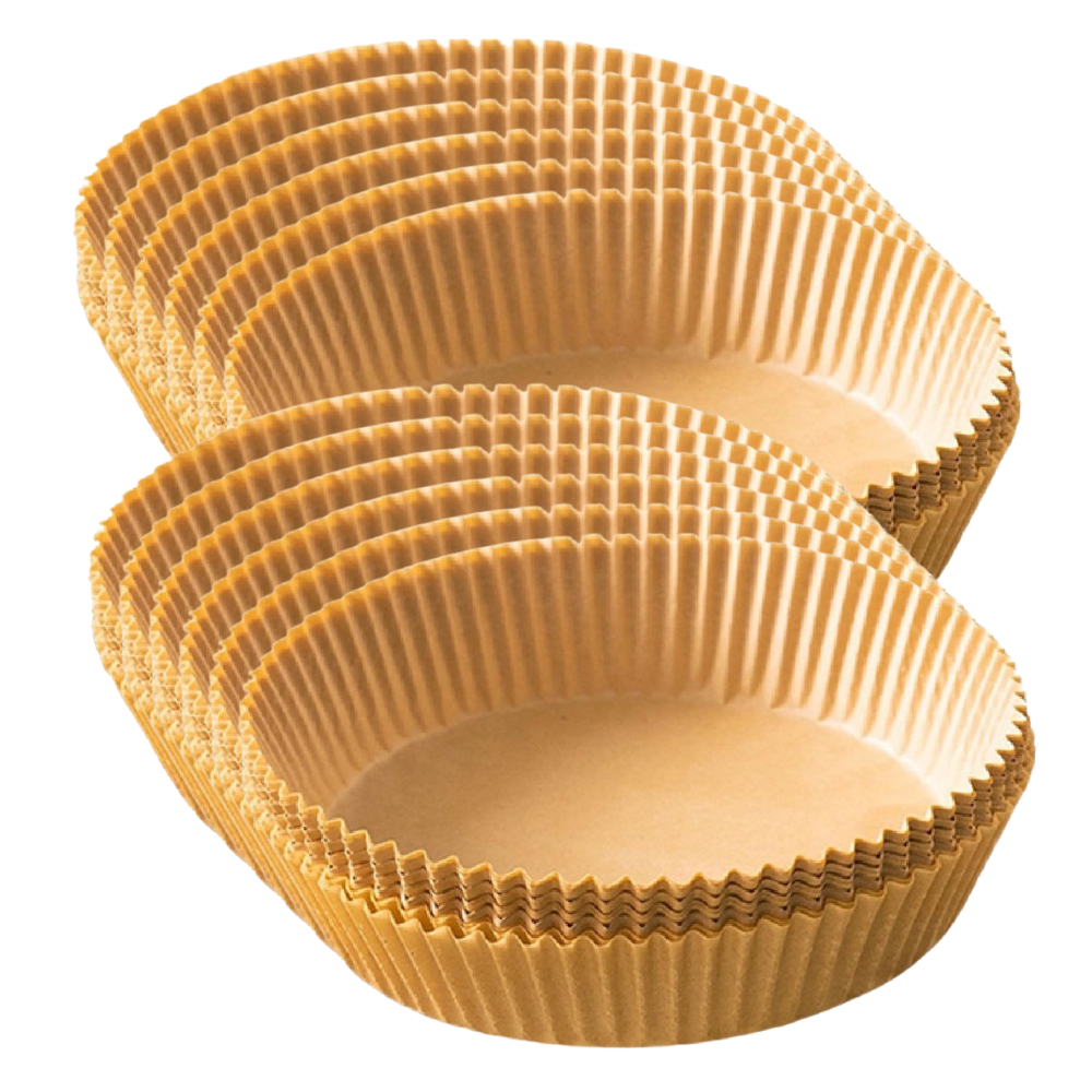 Pack de revêtements en papier jetables pour friteuse -100 pièces/M - Ozerty