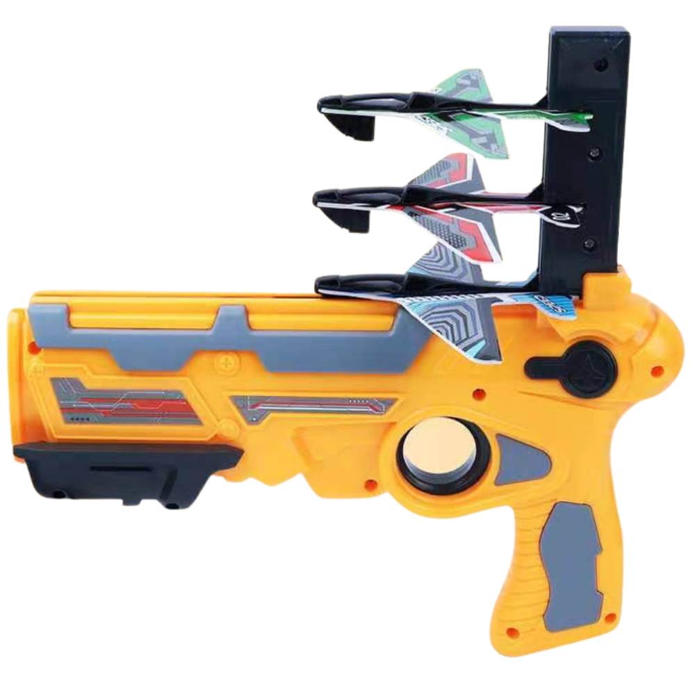 Jouet Catapulte d'avion -Jaune/   - Ozerty