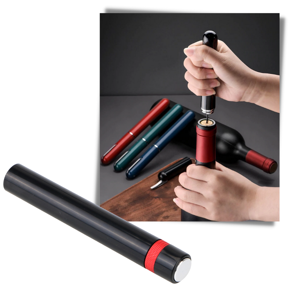 Tire-bouchon à pompe à air - Ozerty