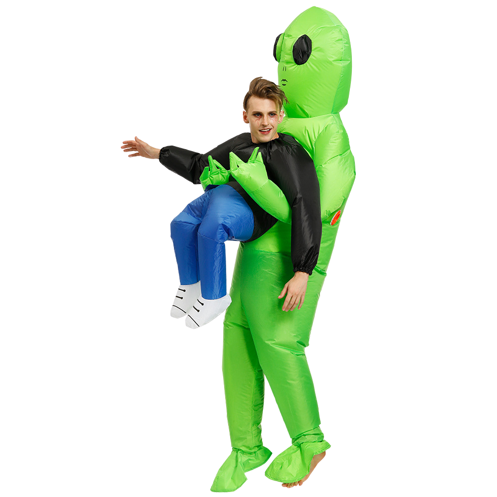 Costume d'alien gonflable -Adulte/ - Ozerty