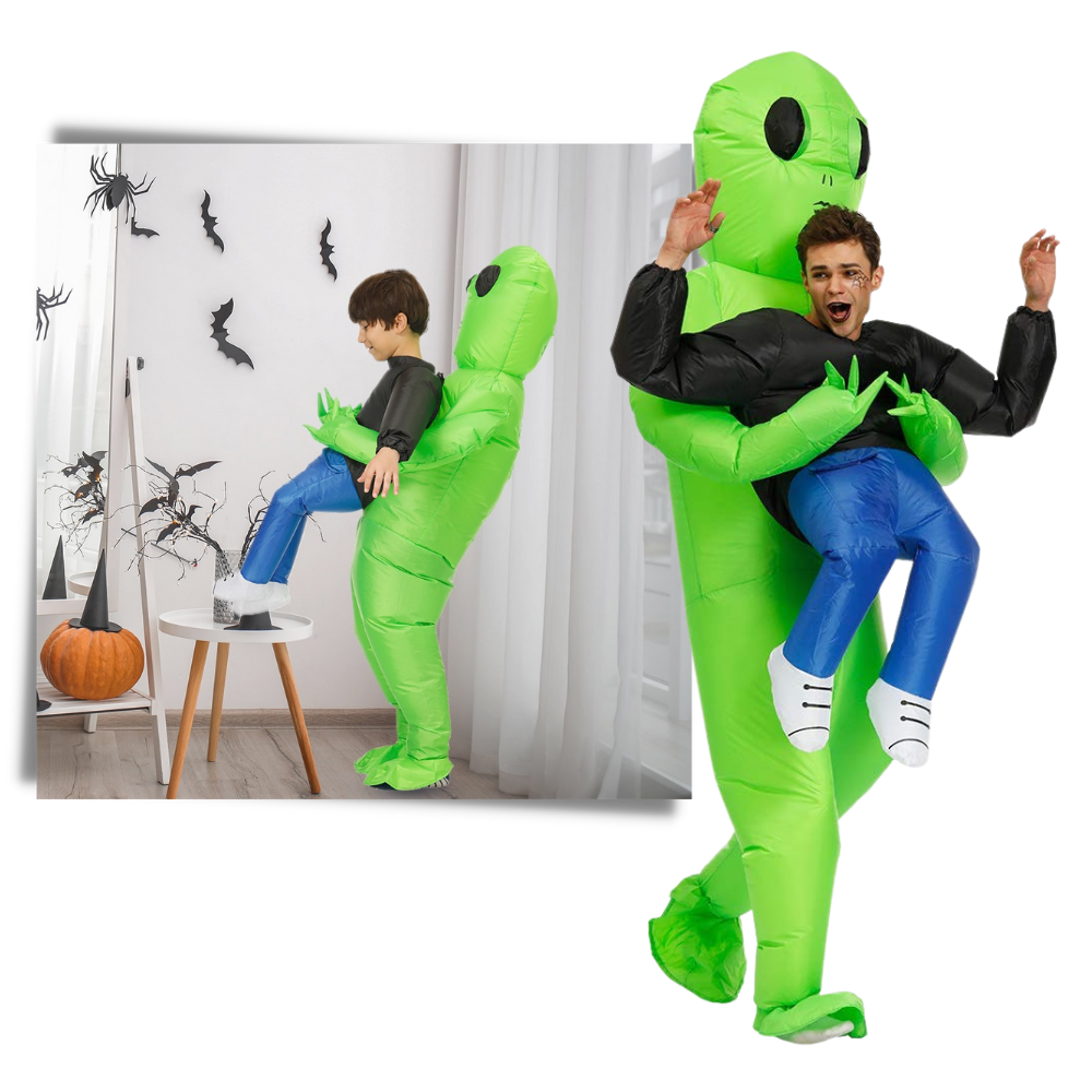 Costume d'alien gonflable - Ozerty