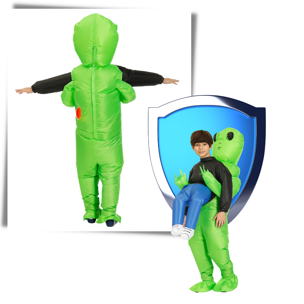 Costume d'alien gonflable - Ozerty
