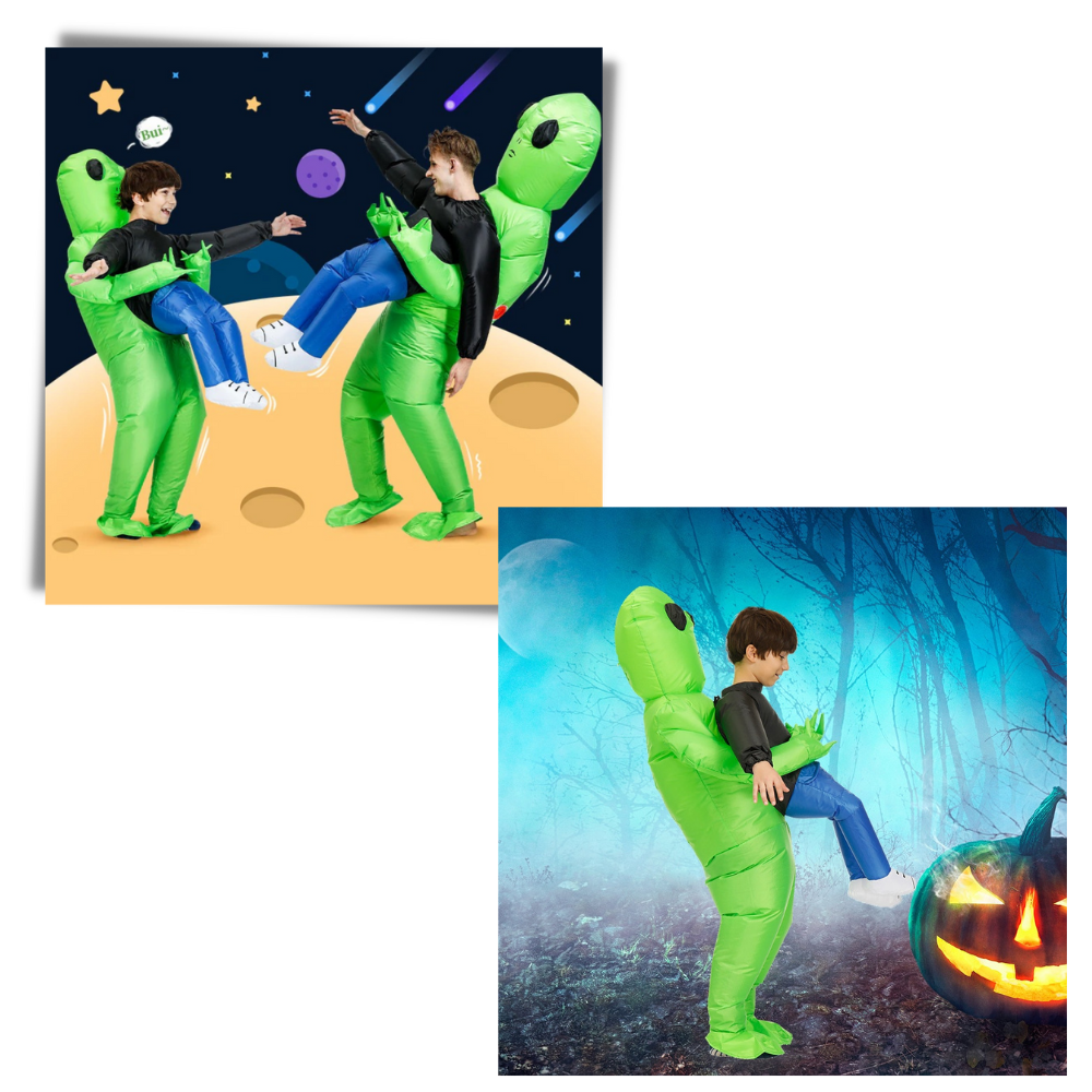 Costume d'alien gonflable - Ozerty