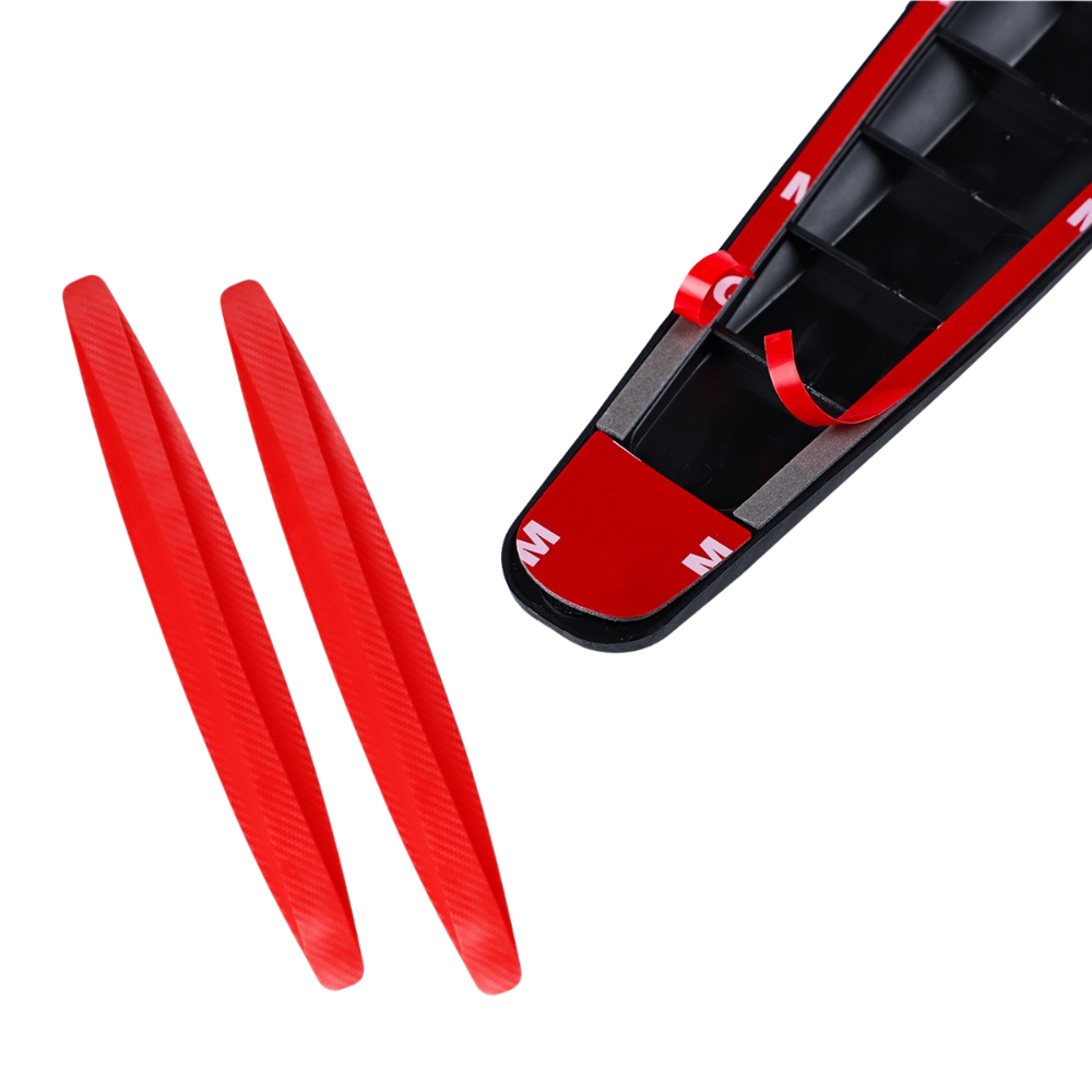 Lot de 2 protections pour pare-chocs de voiture - Ozerty