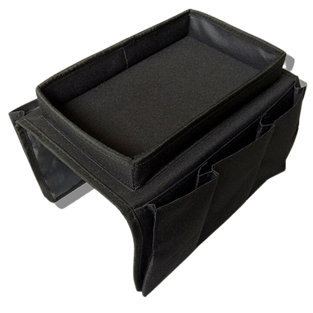 Sac de rangement pour accoudoir de canapé -Noir/ - Ozerty