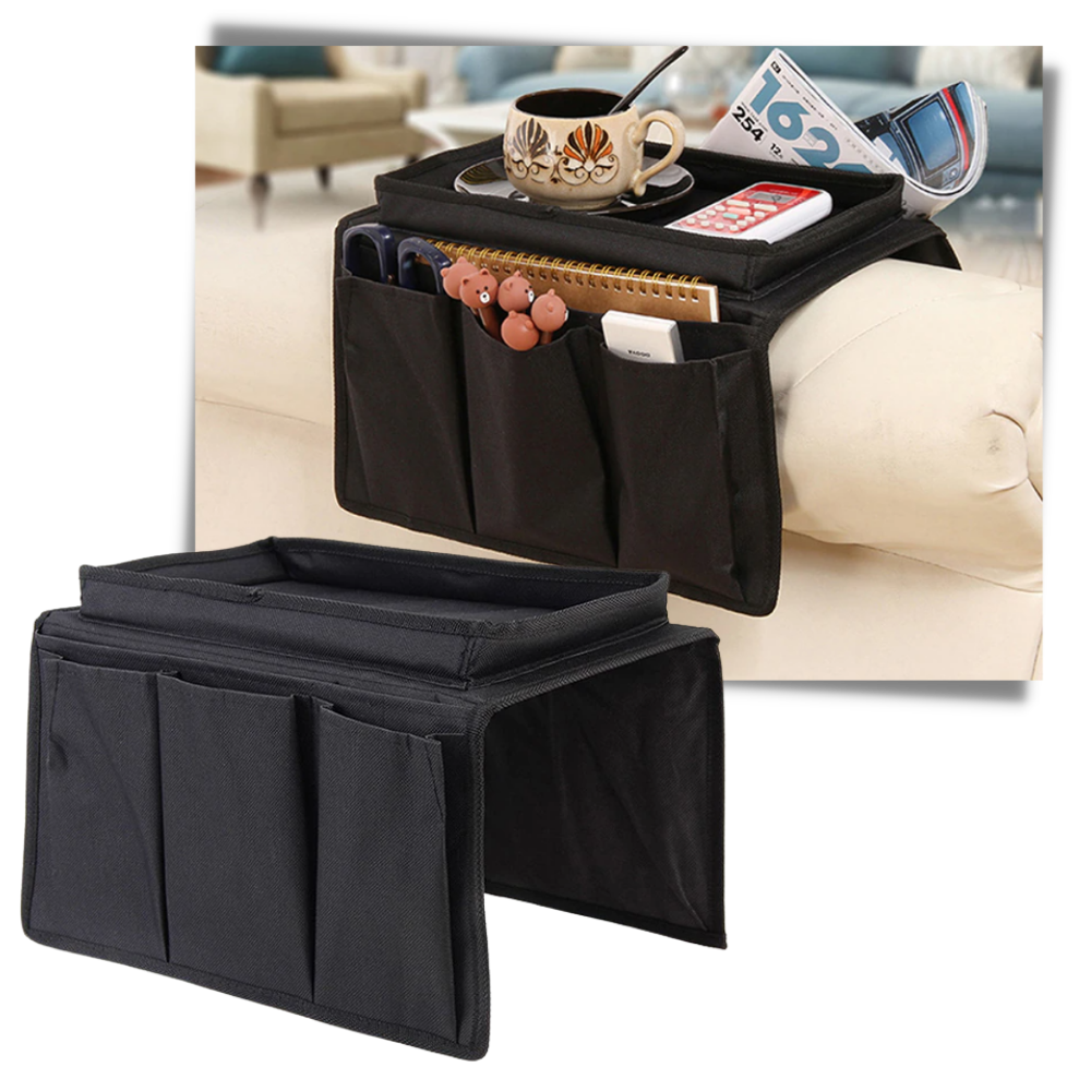 Sac de rangement pour accoudoir de canapé - Ozerty