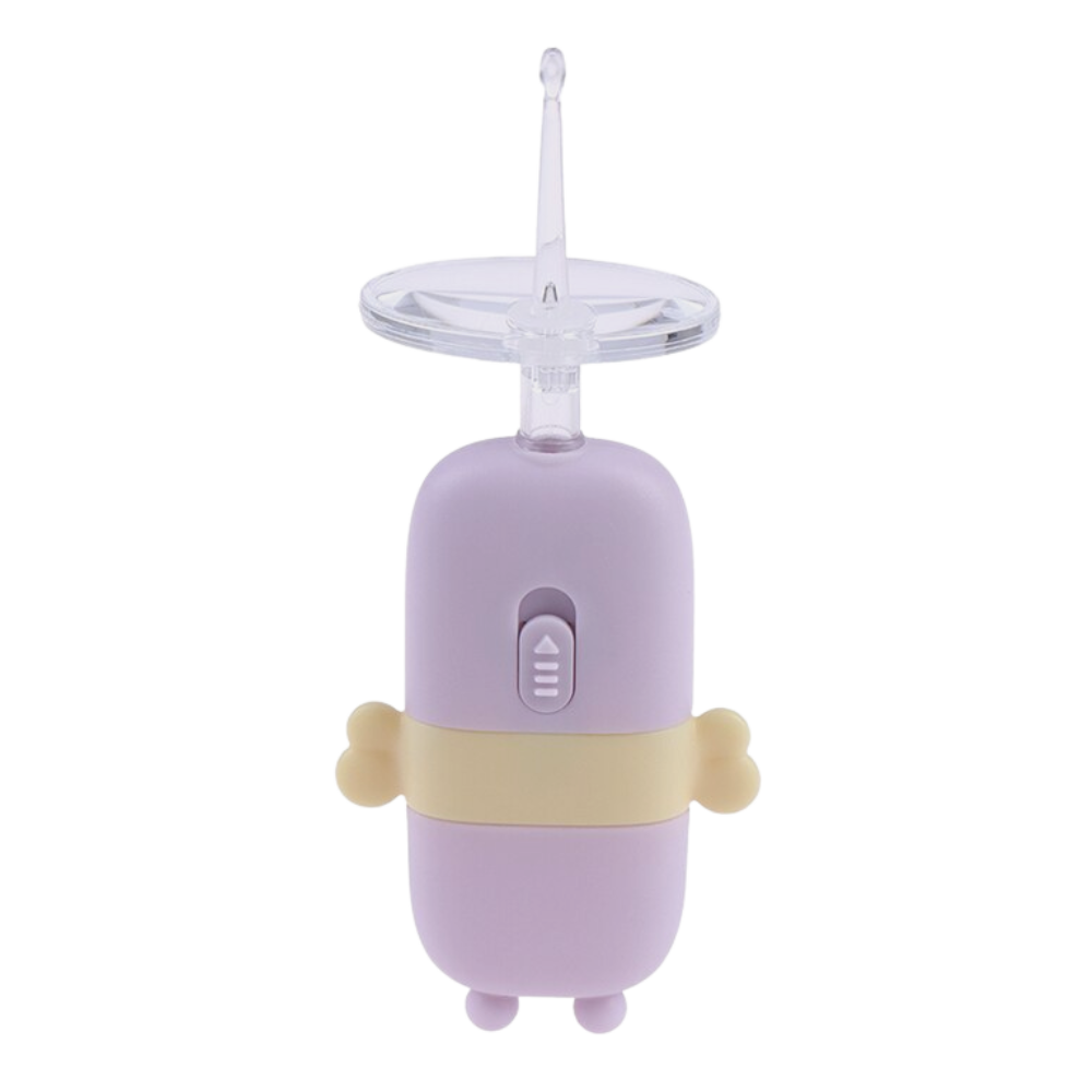 Cuillère nettoyante lumineuse pour oreilles de bébé -Rose/   - Ozerty