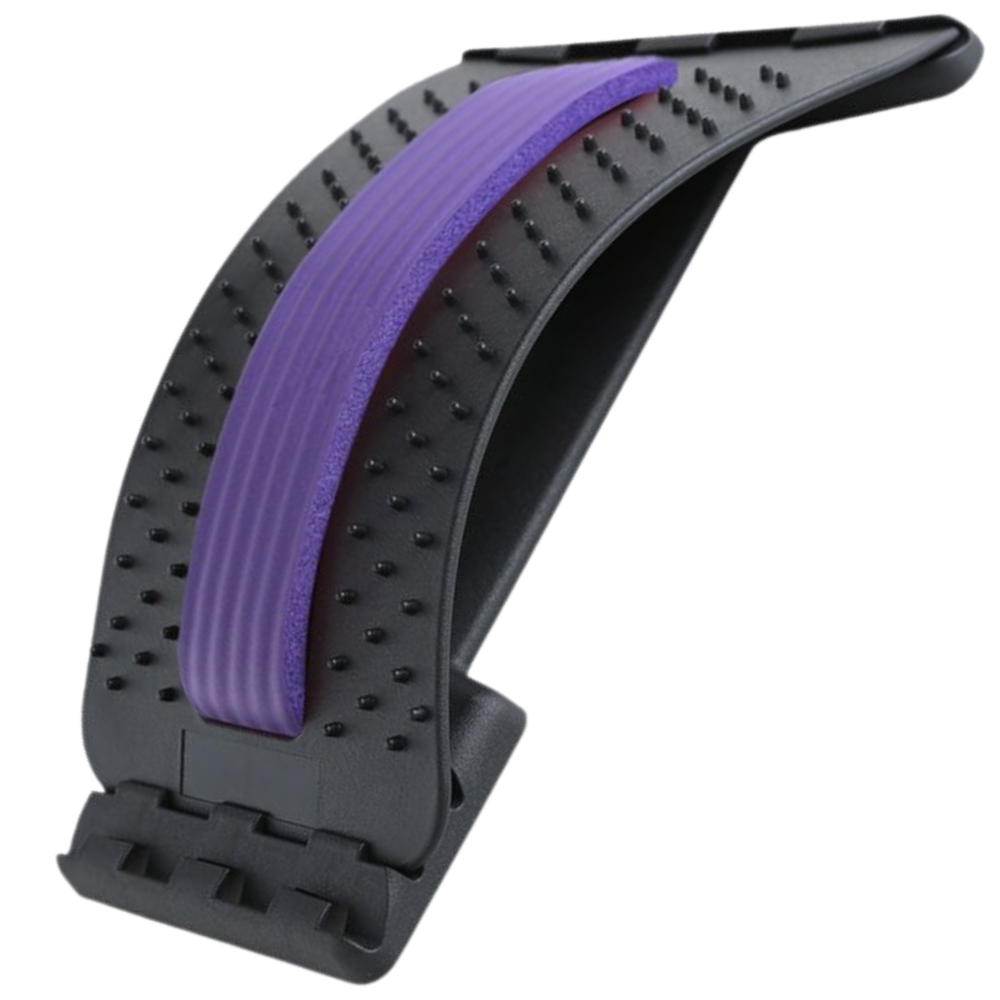 Appareil d'étirement et de massage dorsal -Violet/ - Ozerty