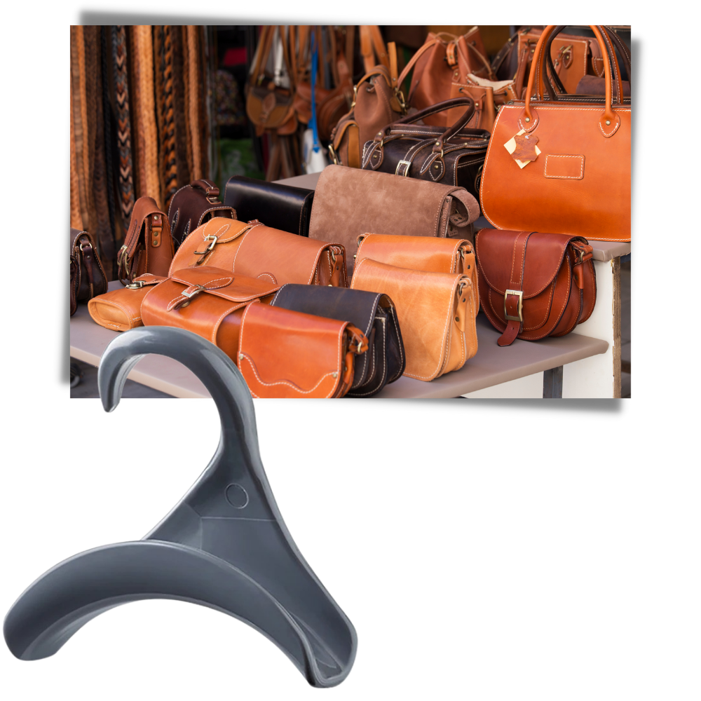 Lot de 2 cintres pour sacs - Ozerty