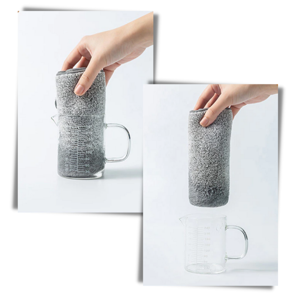 Pack de Chiffons en microfibre de bambou - Ozerty