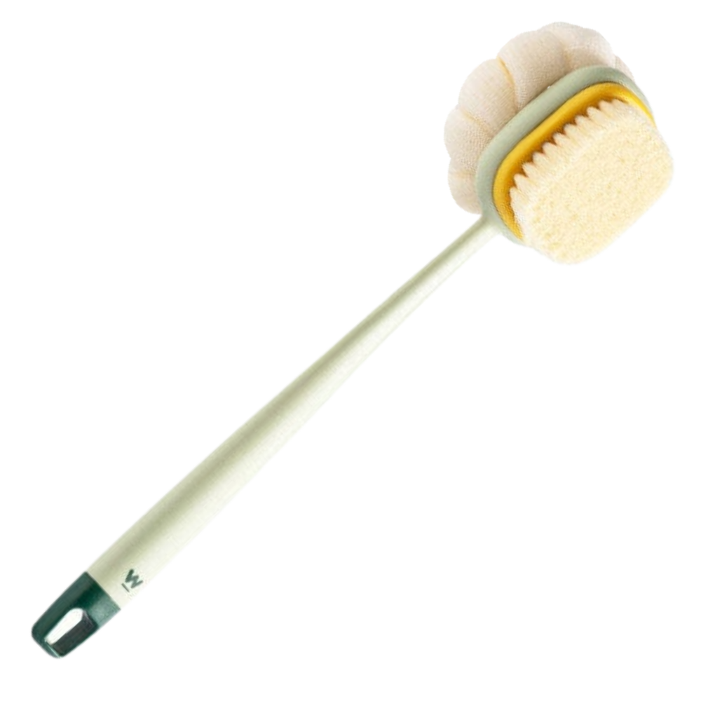 Brosse de bain exfoliante pour le corps -Vert/Nylon - Ozerty