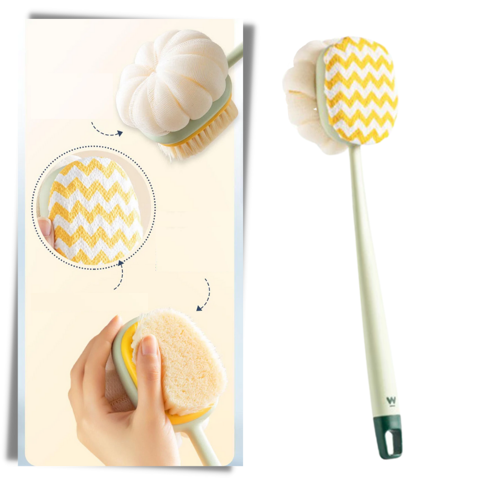 Brosse de bain exfoliante pour le corps - Ozerty