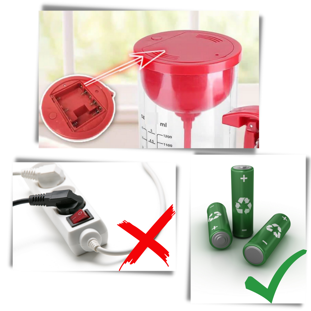 Mélangeur et distributeur de pâte sans fil - Ozerty