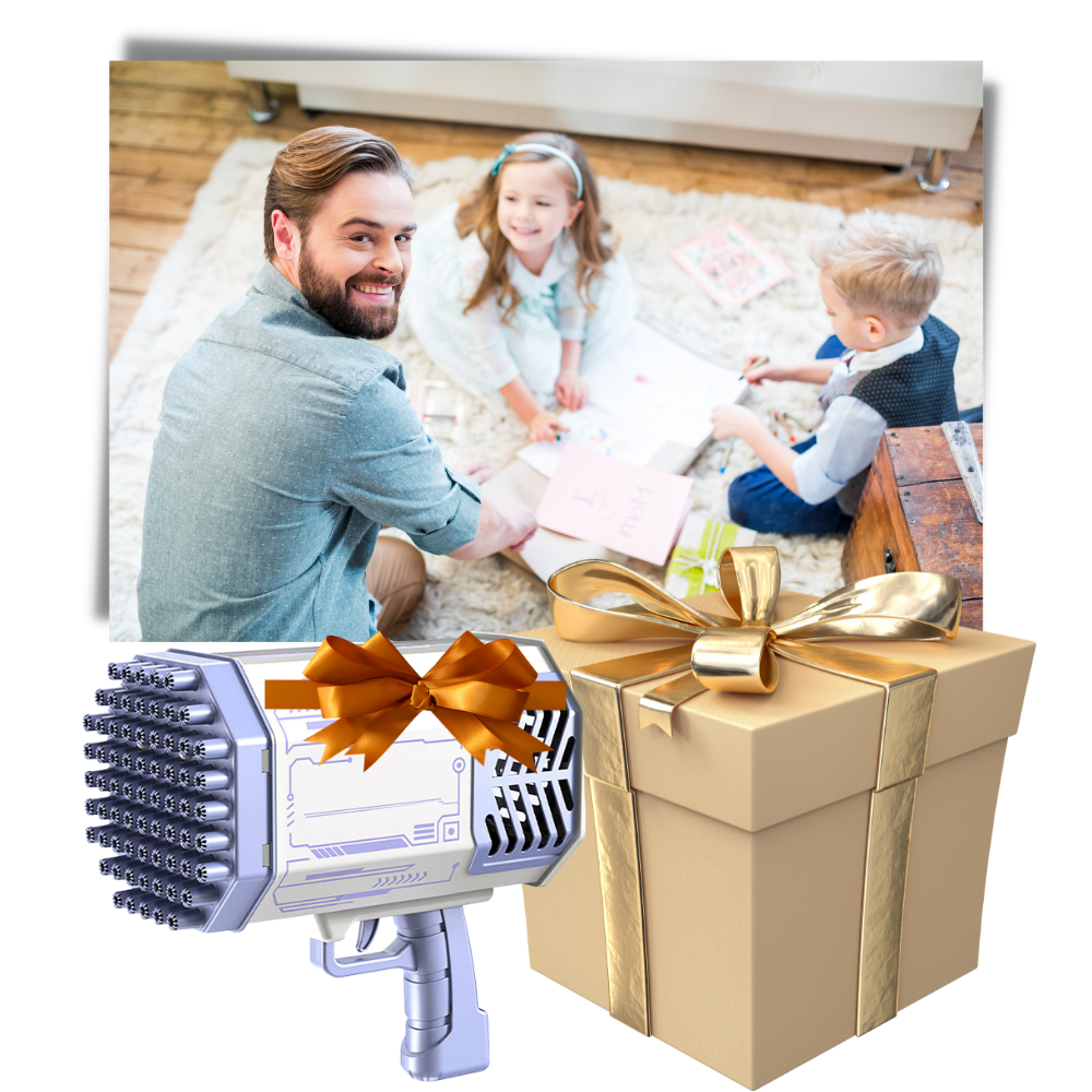 Souffleur de bulles Bazooka 69 trous - Ozerty