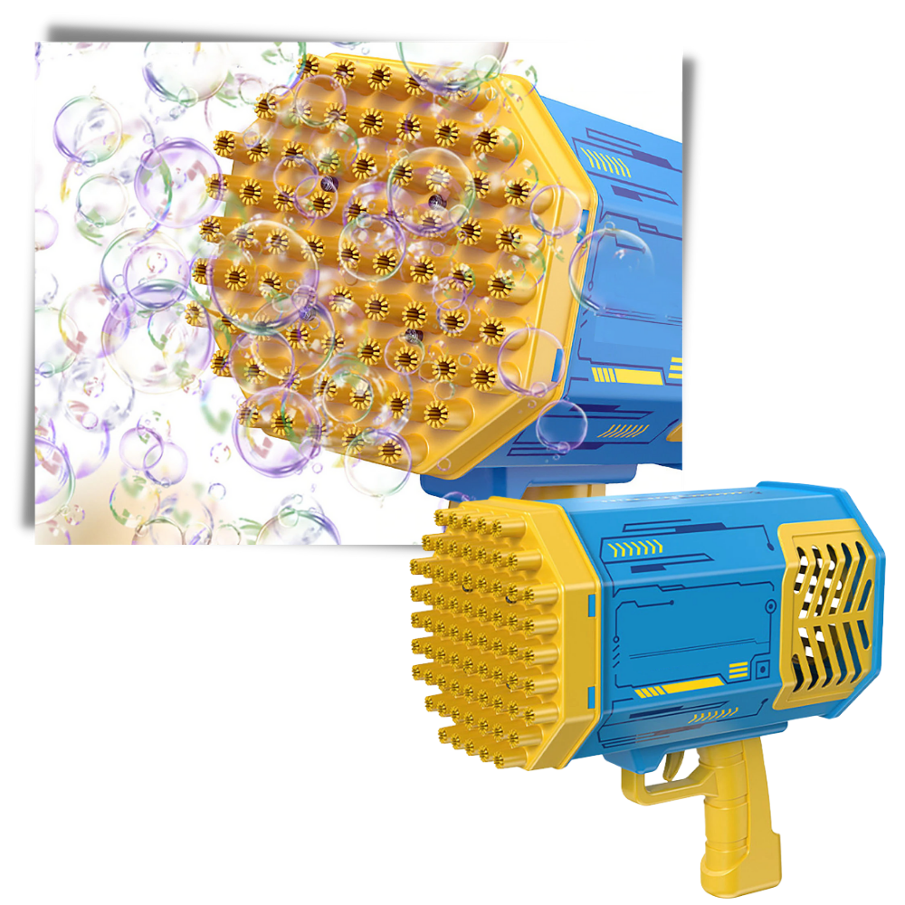 Souffleur de bulles Bazooka 69 trous - Ozerty