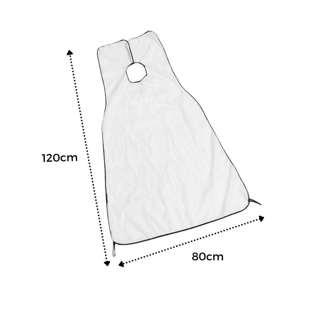 Tablier à barbe pour le rasage - Ozerty