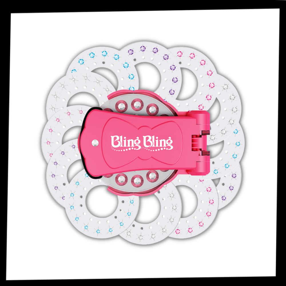 Kit de fixation de diamants pour cheveux et vêtements - Ozerty