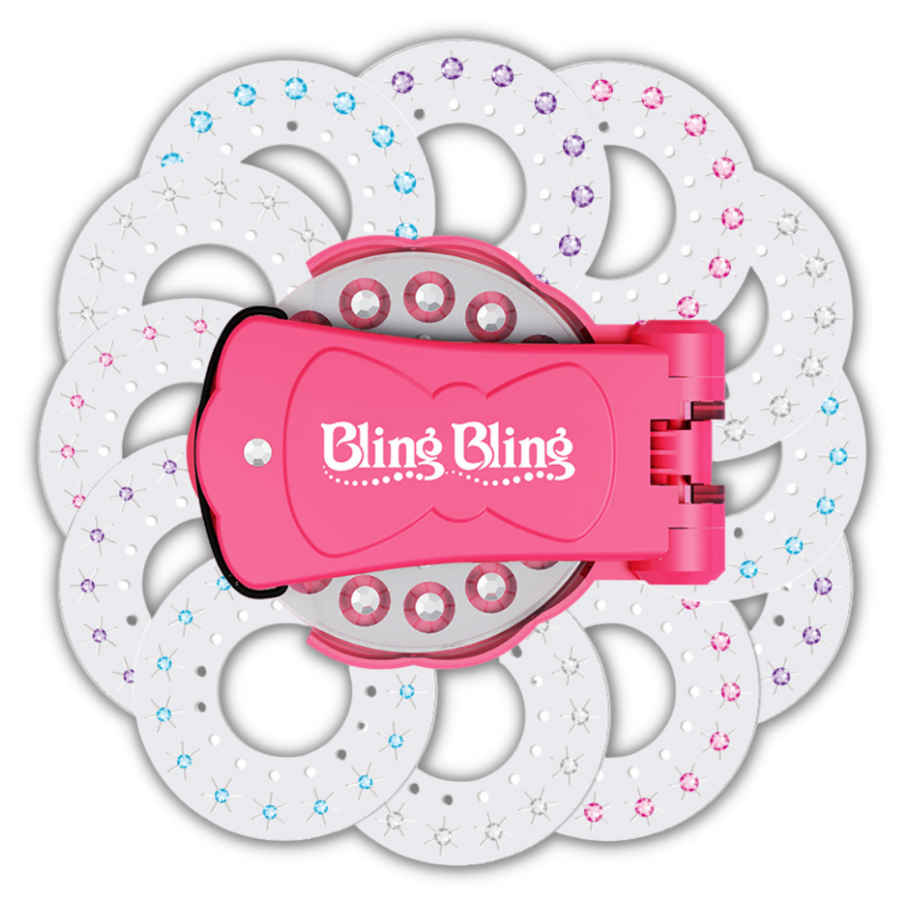 Kit de fixation de diamants pour cheveux et vêtements - Ozerty