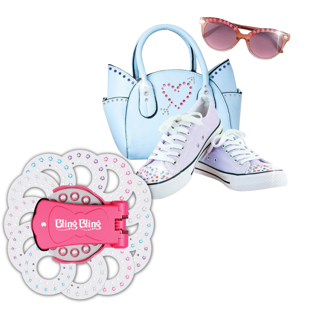 Kit de fixation de diamants pour cheveux et vêtements - Ozerty