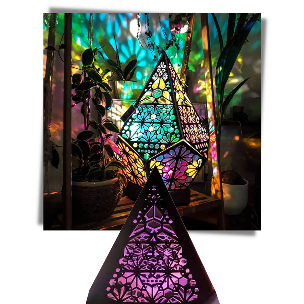 Lampadaire LED style bohème - Ozerty