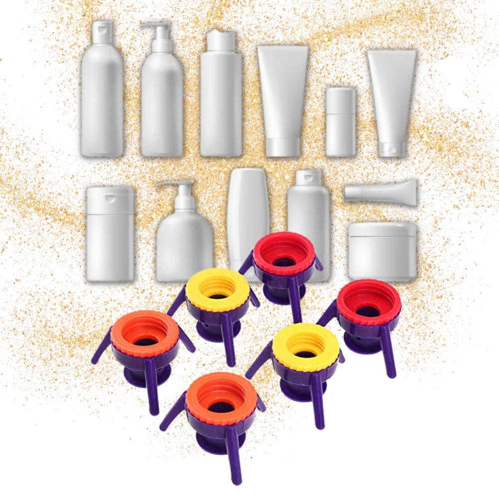 Lot de 6 bouchons supports de bouteille - Ozerty