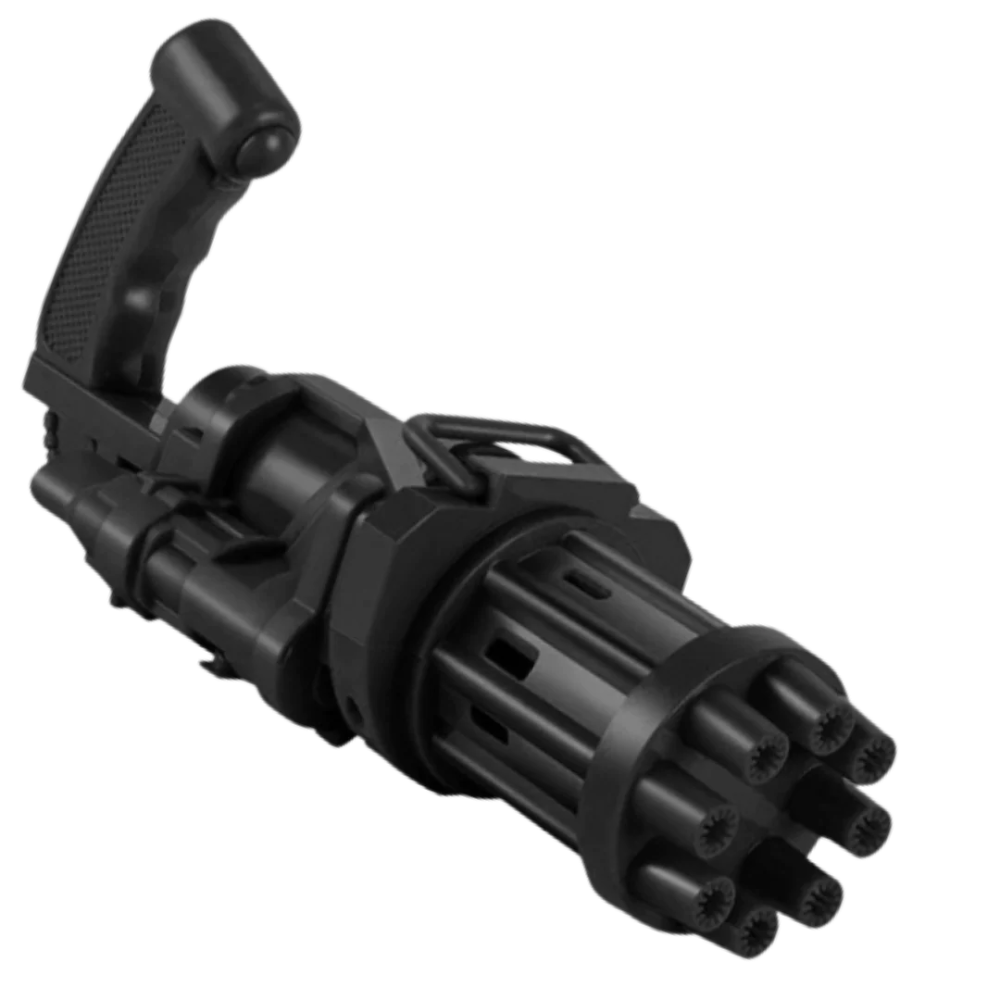 Pistolet à bulles automatique -Noir/   - Ozerty