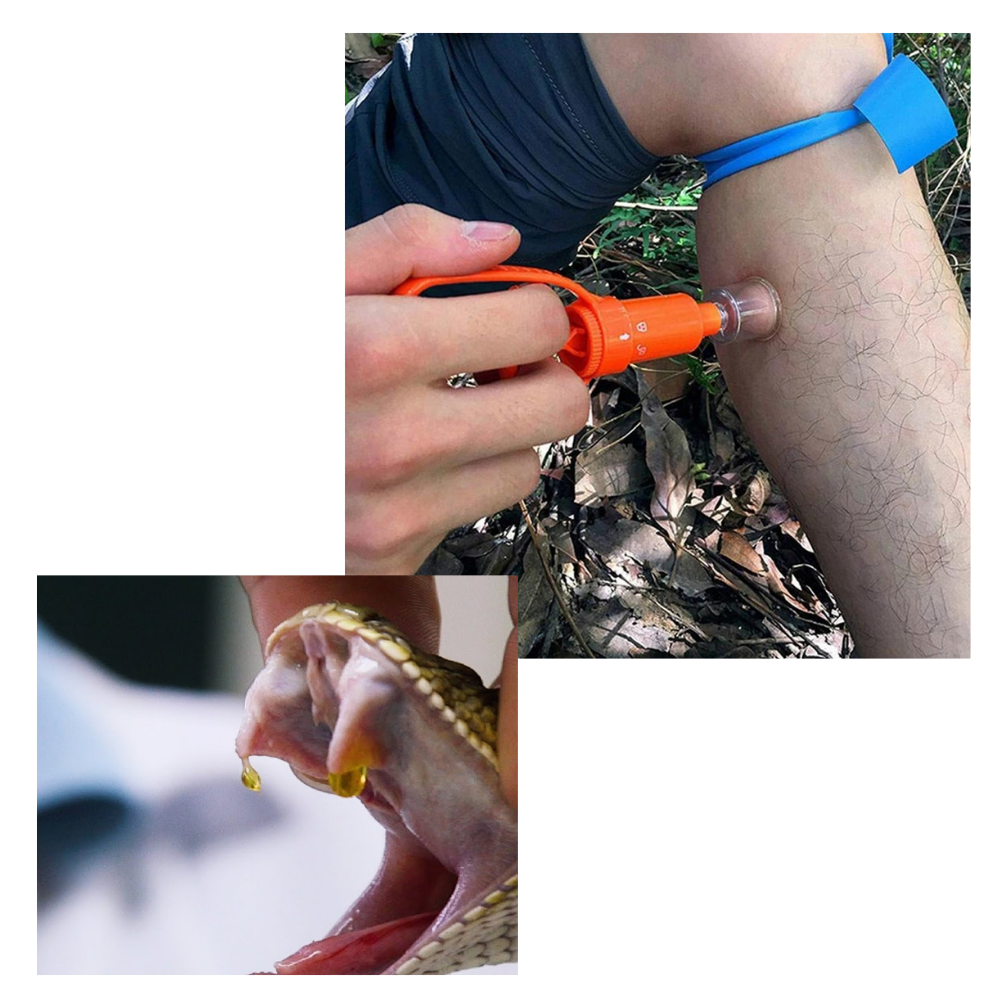 Kit d'extraction d'urgence de venin - Ozerty