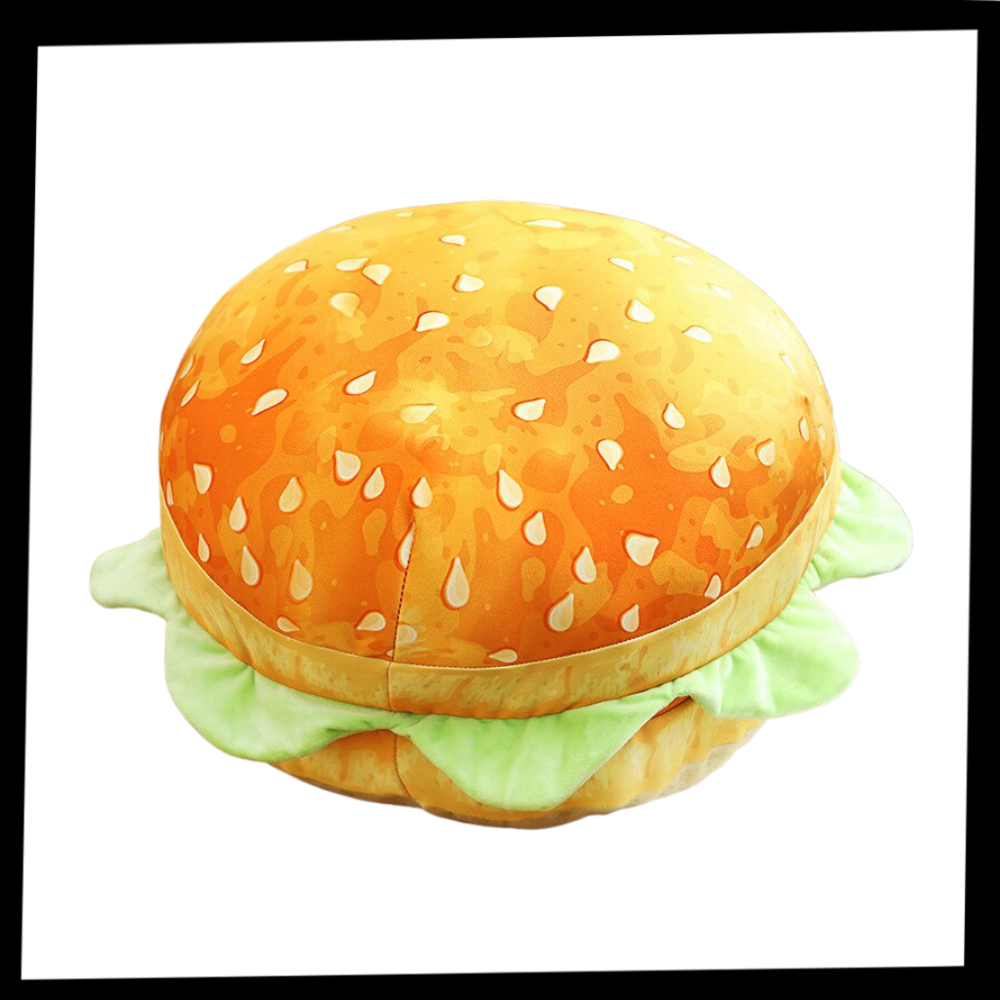 Coussin en forme de burger - Ozerty