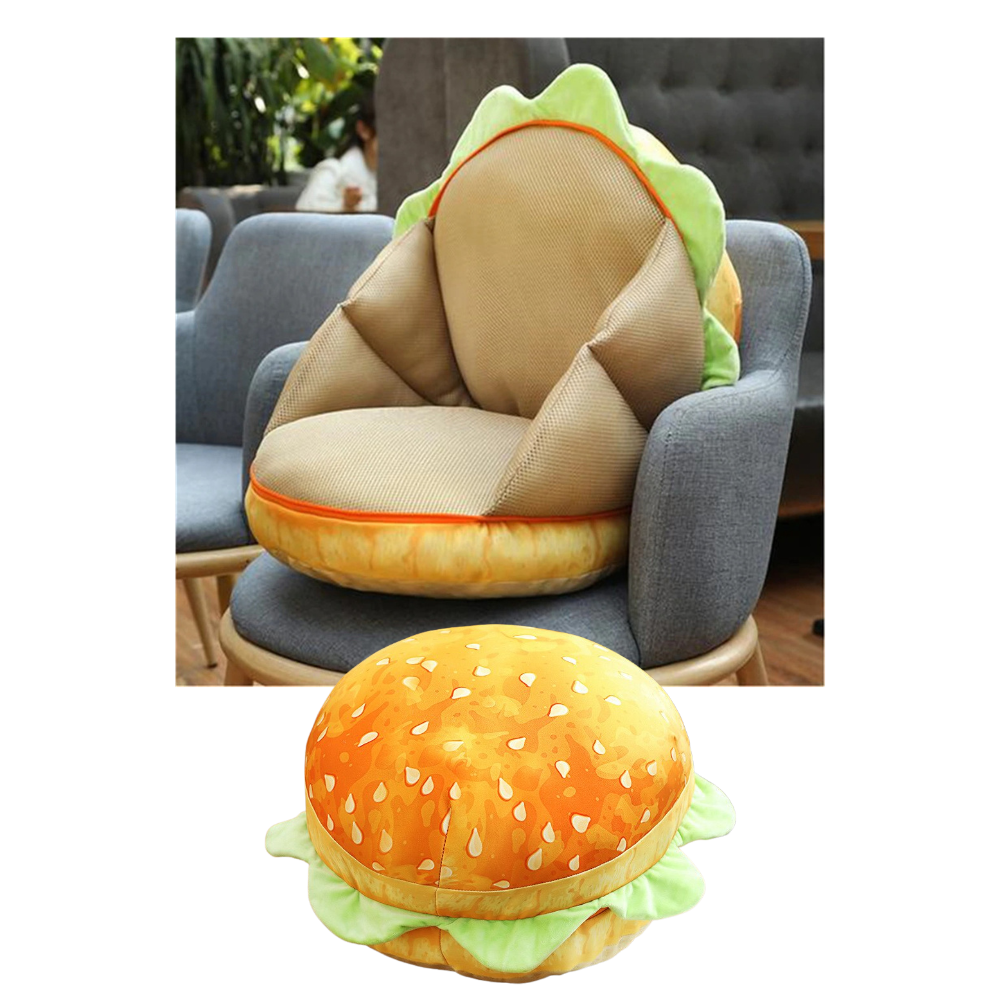 Coussin en forme de burger - Ozerty