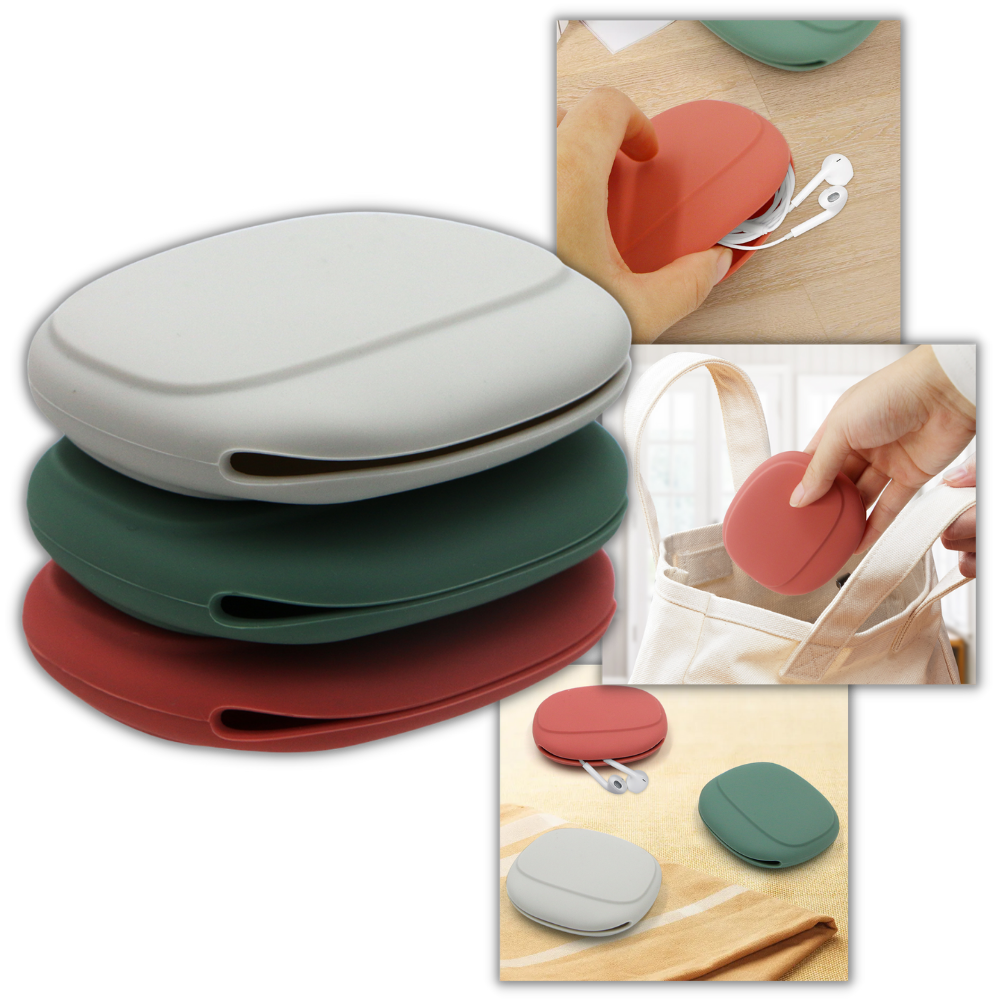 Etui en silicone pour petits accessoires électroniques - Ozerty