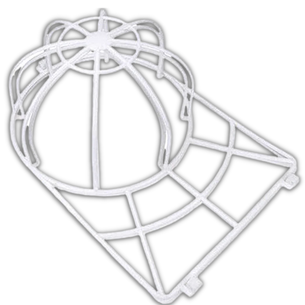 Protège-casquette pour le lavage en machine -Blanc/ - Ozerty