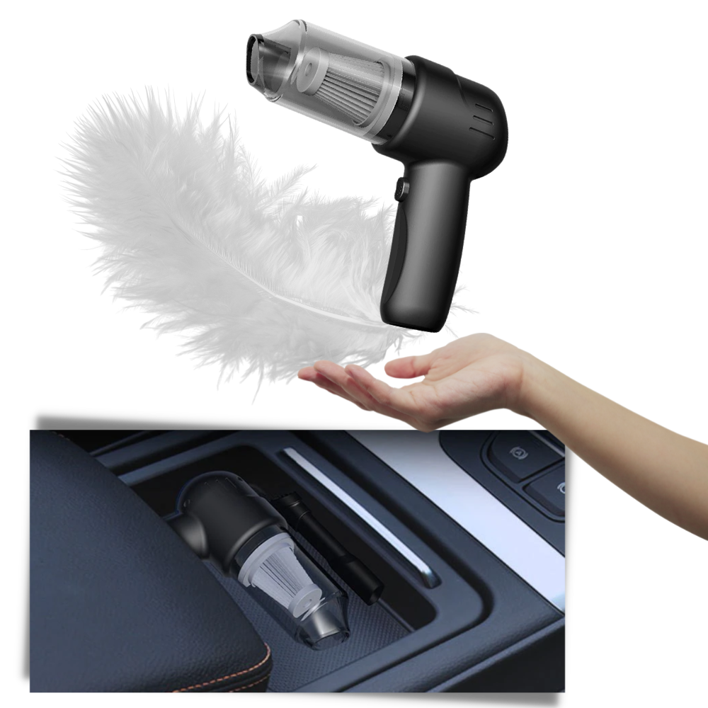 Mini aspirateur à main sans fil - Ozerty