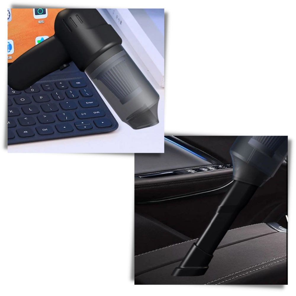 Mini aspirateur à main sans fil - Ozerty