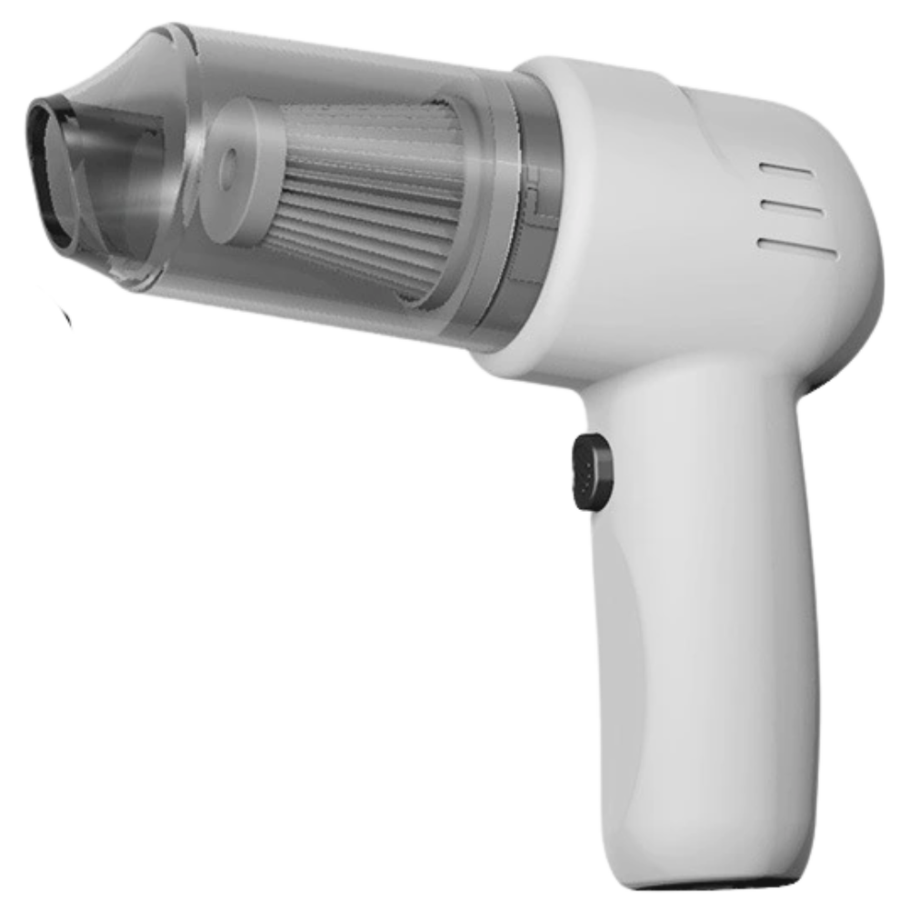 Mini aspirateur à main sans fil -Blanc/   - Ozerty