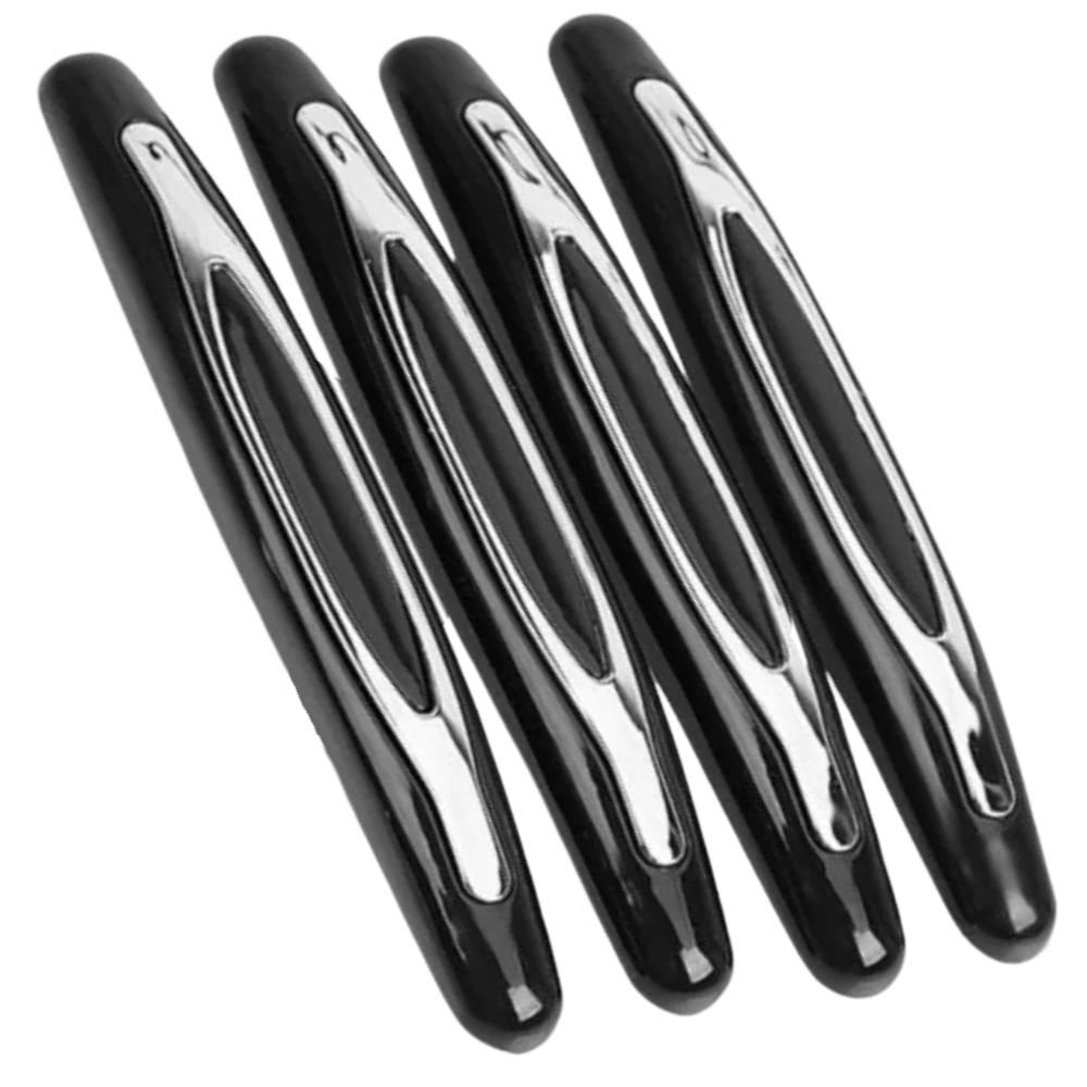 Pack de 4 bandes de protection pour portières de voiture -Noir/ - Ozerty