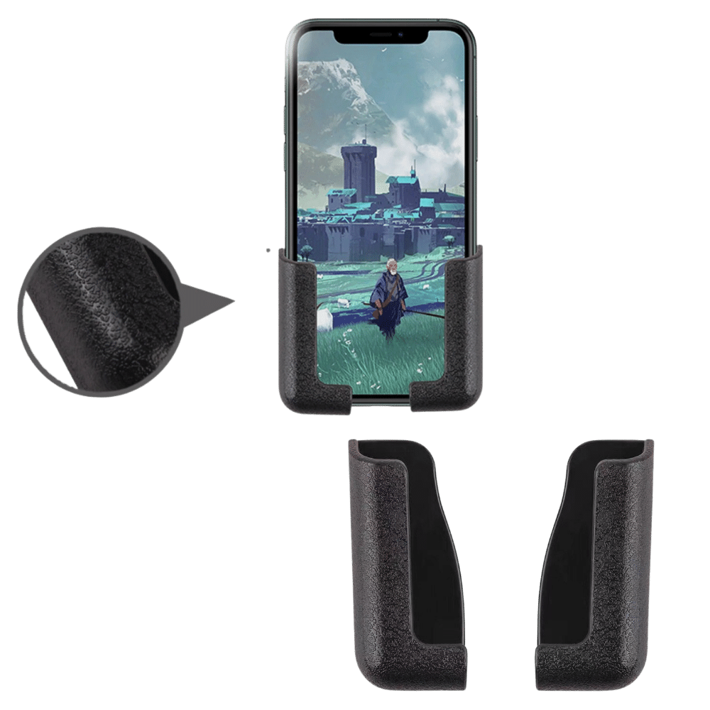 Pack de 2 Supports de téléphone adhésifs pour voiture - Ozerty