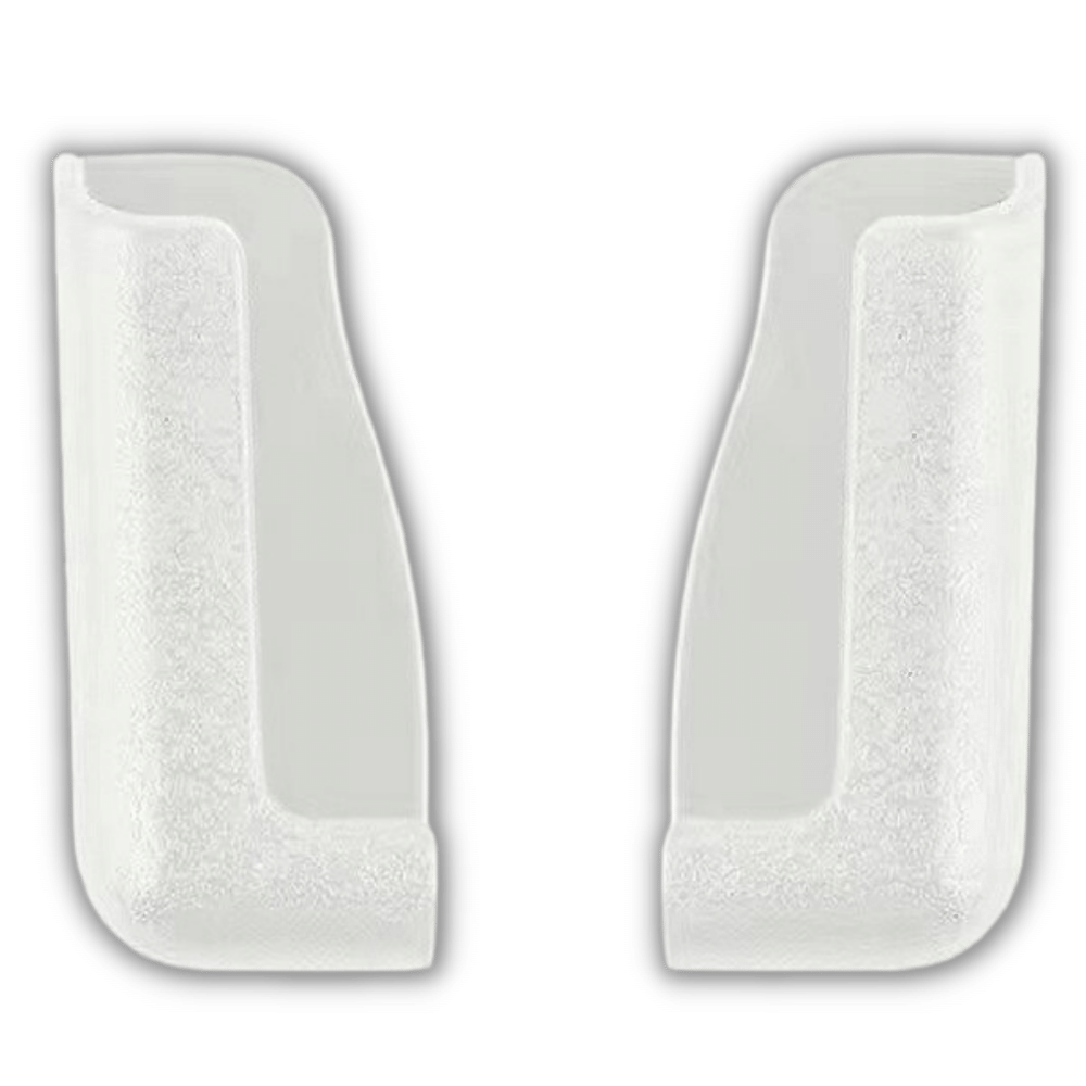 Pack de 2 Supports de téléphone adhésifs pour voiture -Blanc/   - Ozerty