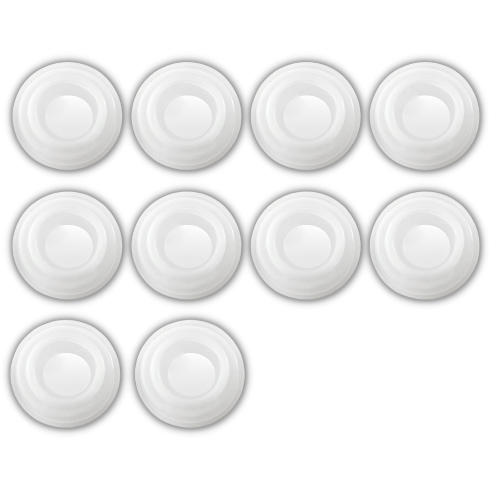 Lot de 10 Amortisseurs de portière de voiture en silicone -Lumineux/   - Ozerty