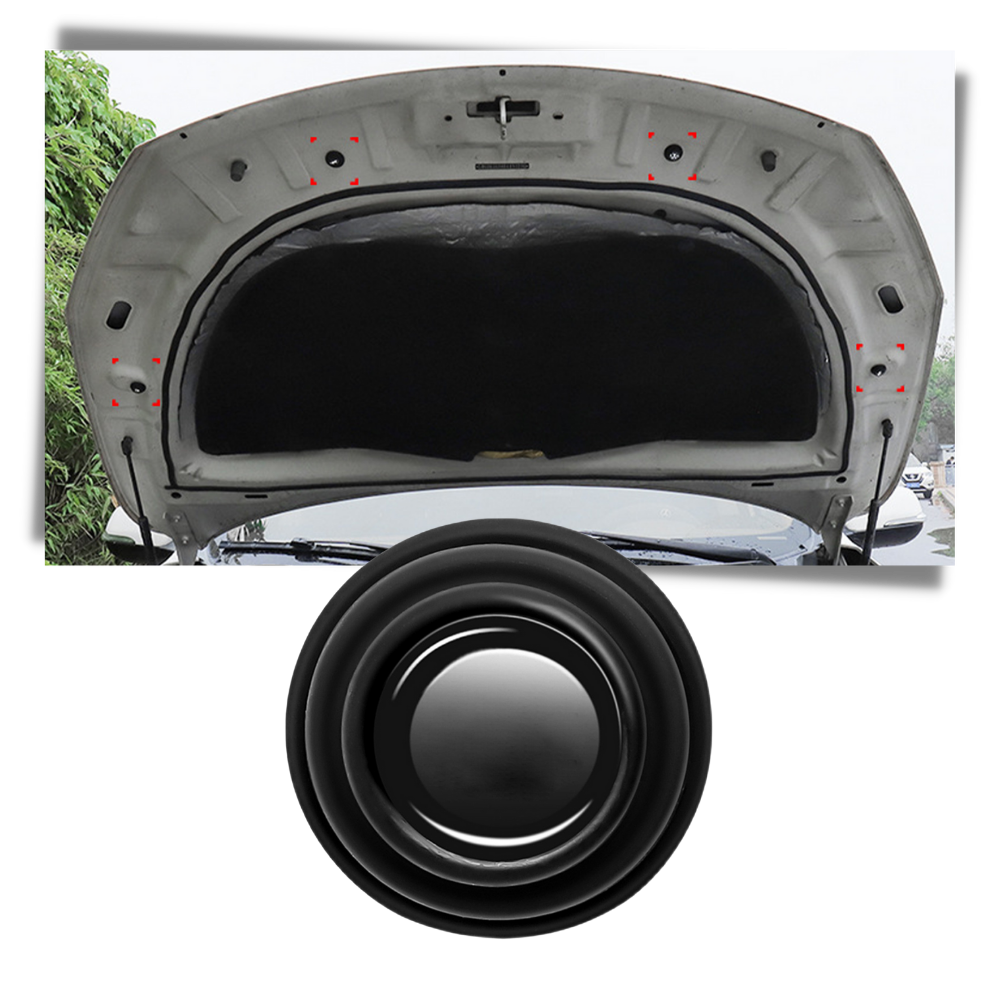 Lot de 10 Amortisseurs de portière de voiture en silicone - Ozerty