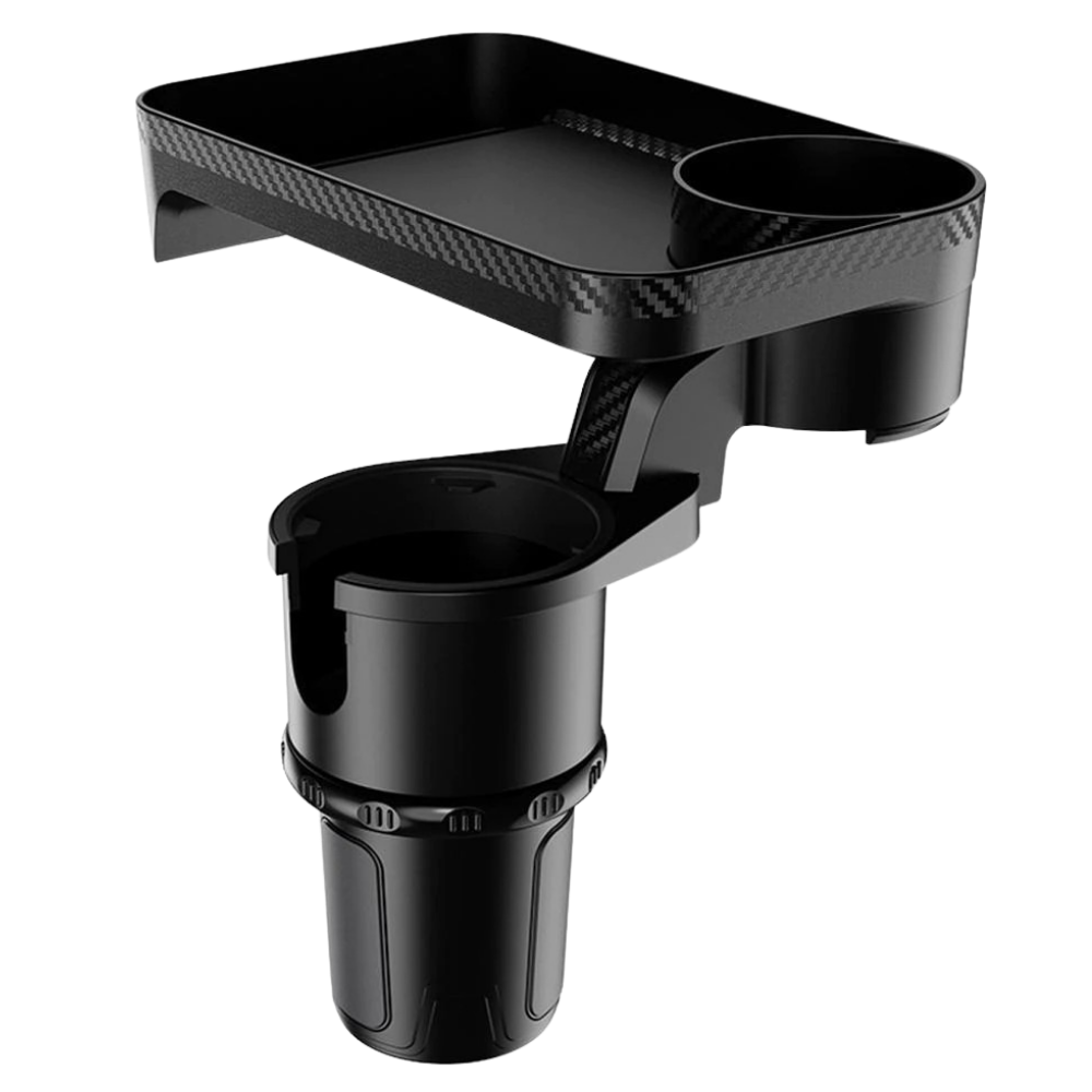 Porte-gobelet avec plateau rotatif pour voiture  -Grand/   - Ozerty