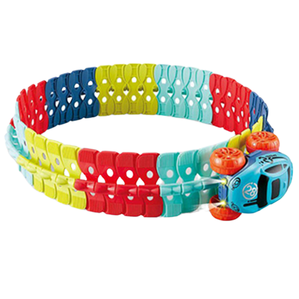 Flexible Rails Circuit for Cars